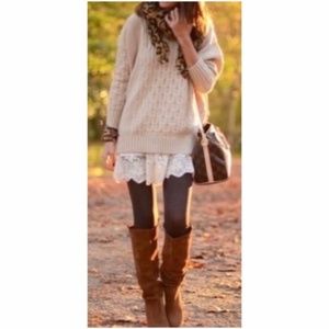 NEW Fleece Lined Brown Leggings